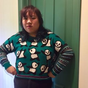 Panda Christmas Sweater